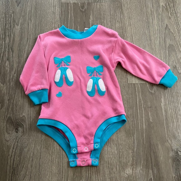 One Pieces Vintage Ballerina Onesie 18 Months Poshmark